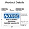 Signmission No Electronics Including Phones Radios Etc, 10 in W x Rectangle, Plastic OS-2PACK-NS-P-710-L-14505 - alternate 2